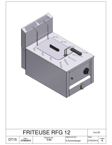 Pièces détachées ROLLER GRILL RFG 12 Annee 2014 