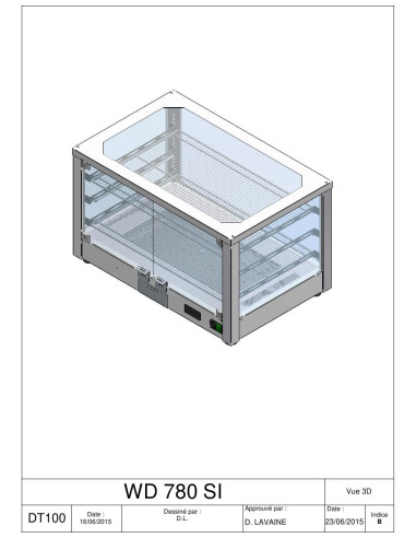 Pièces détachées ROLLER GRILL WD 780SI Annee 2015 