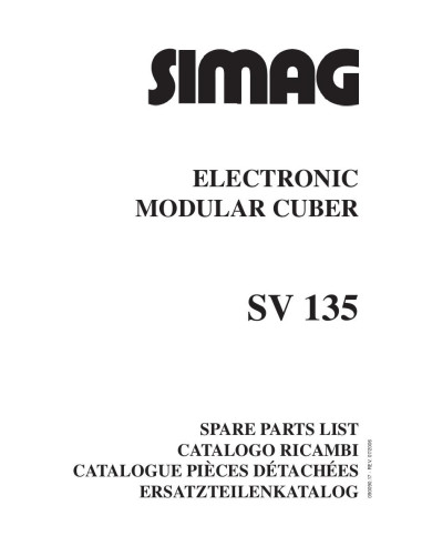 Pièces détachées SIMAG SV135 Annee 2006 