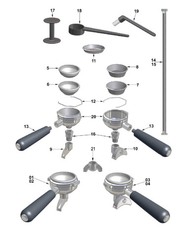 Pièces détachées VIBIEMME DOMOBAR 