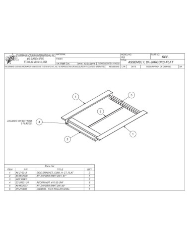 Pièces détachées STAR 20RGDKC-FLAT 