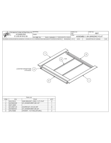 Pièces détachées STAR 30RGDKC-FLAT 