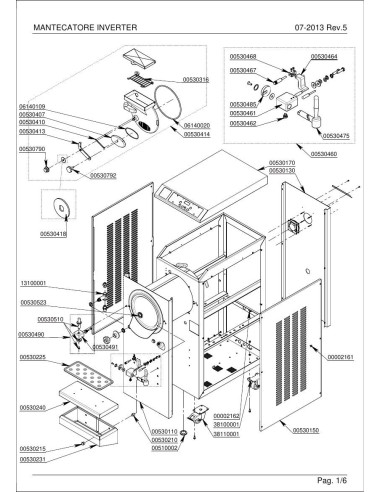 Pièces détachées ELFRAMO ECOGEL INVERTER Annee 2013 - ELFRAMO ECOGEL INVERTER - Annee 2013 - Elframo