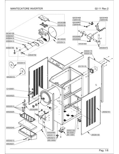 Pièces détachées ELFRAMO ECOGEL INVERTER Annee 2011 - ELFRAMO ECOGEL INVERTER - Annee 2011 - Elframo