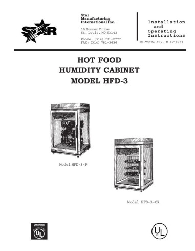 Pièces détachées STAR HFD-3PTCR 