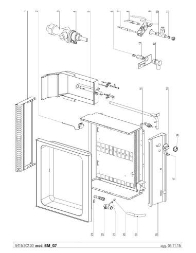 Pièces détachées TECNOINOX BM35G7 Annee 11-2015 