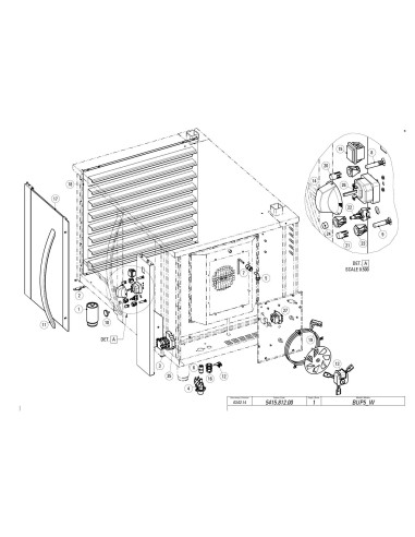 Pièces détachées TECNOINOX BUP5CW Annee 02-2014 