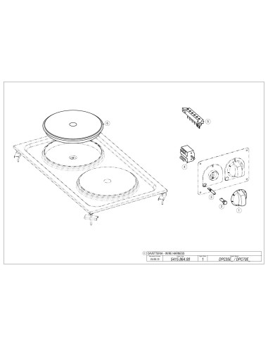 Pièces détachées TECNOINOX DPC35E1 Annee 06-2015 