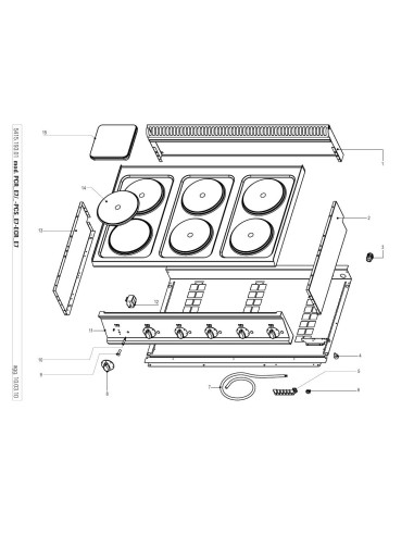 Pièces détachées TECNOINOX PFS105V7 Annee 03-2010 