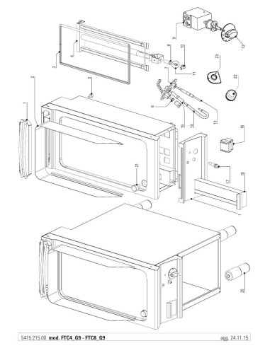 Pièces détachées TECNOINOX FTC4FG9 Annee 11-2015 