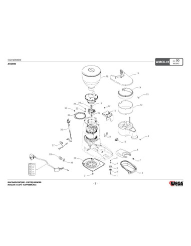 Pièces détachées WEGA 5.8A-MINIMAX (201509-) Annee 201509- 