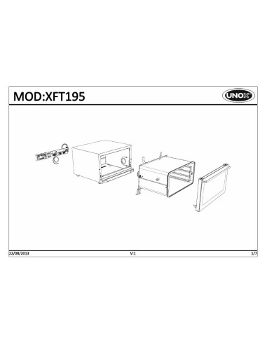 Pièces détachées UNOX XFT195 Annee 2013 - UNOX XFT195 - Annee 2013 - Unox