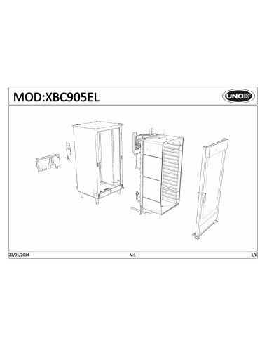 Pièces détachées UNOX XBC905EL Annee 2014 - UNOX XBC905EL - Annee 2014 - Unox