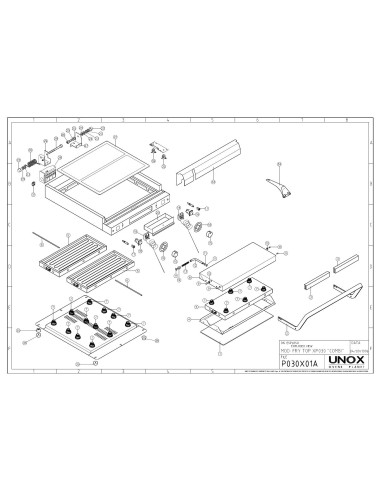 Pièces détachées UNOX XP030 Annee 1996 - UNOX XP030 - Annee 1996 - Unox