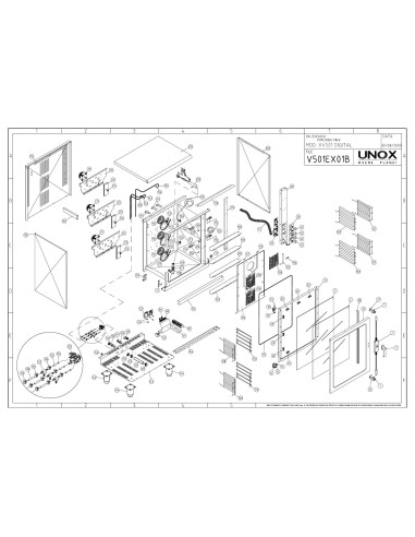 Pièces détachées UNOX XV501 Annee 2000 - UNOX XV501 - Annee 2000 - Unox