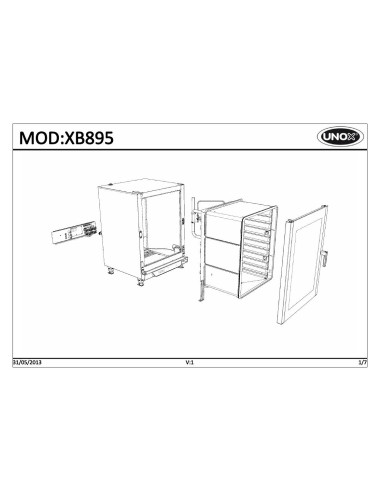 Pièces détachées UNOX XB895 Annee 2013 - UNOX XB895 - Annee 2013 - Unox