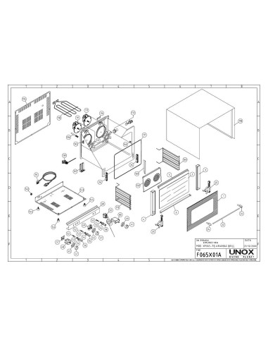 Pièces détachées UNOX XF065-TG Annee 2000 - UNOX XF065-TG - Annee 2000 - Unox