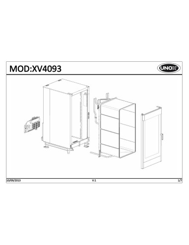 Pièces détachées UNOX XV4093 Annee 2013 - UNOX XV4093 - Annee 2013 - Unox
