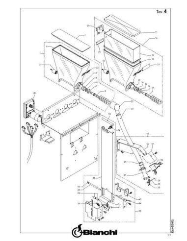 Pièces détachées BIANCHI POLARIS Annee 0 