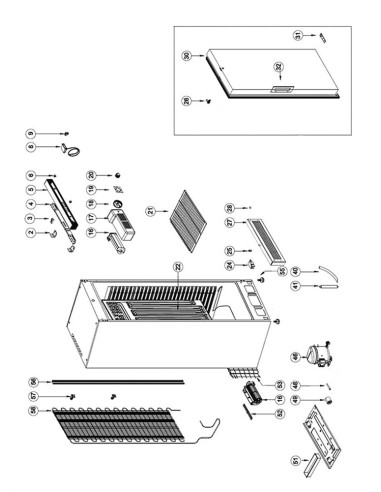 Refroidisseur de stockage - référence SDU1280 - Tefcold 