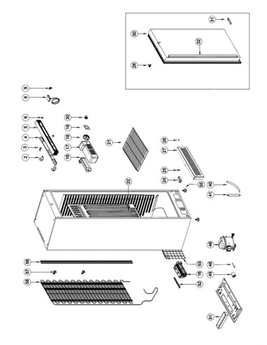 Refroidisseur de stockage - référence SD1380 - Tefcold 