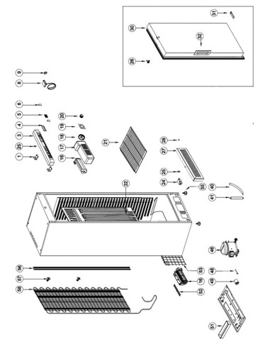 Refroidisseur de stockage - référence SDU1375 - Tefcold 