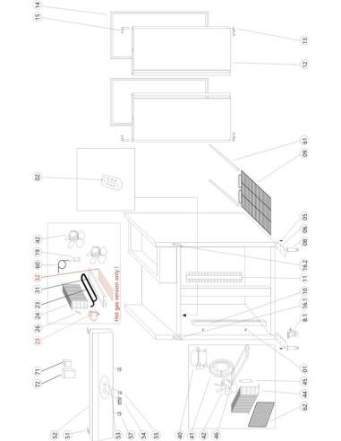 Congélateur vertical GN2/1 - référence RF1420 - Tefcold 