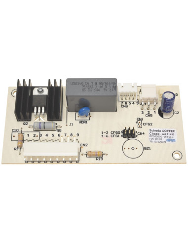 Cappuccino Electronic Card pour Machine Vending Mitaca 