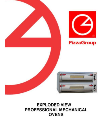 Pièces détachées PIZZA GROUP PROFESSIONAL M12 Annee 02-2013 - PIZZA GROUP PROFESSIONAL M12 - Annee 02-2013 - Pizza Group