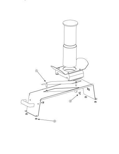 Pièces détachées pour Trancheur express double sens - inox - Hauteur de coupe reglable 