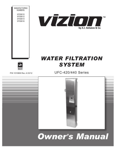 Pièces détachées ANTUNES UFC-420 - ANTUNES UFC-420 - Antunes