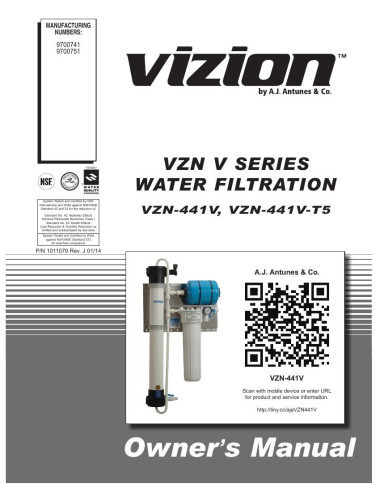 Pièces détachées ANTUNES VZN-441V-E - ANTUNES VZN-441V-E - Antunes