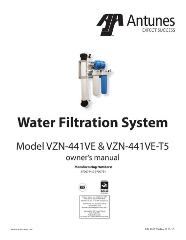 Pièces détachées ANTUNES VZN-441VE-T5 - ANTUNES VZN-441VE-T5 - Antunes