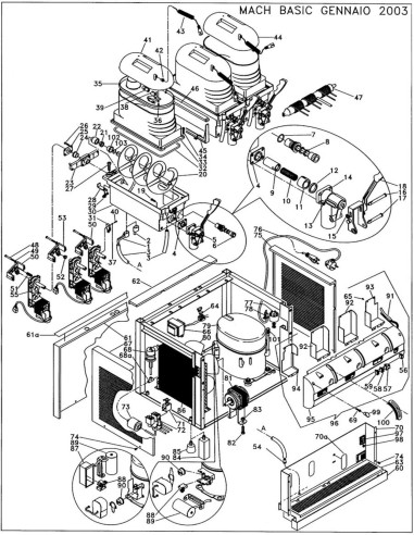 Pièces détachées ELMECO MACH BASIC Annee 01-2003 - ELMECO MACH BASIC - Annee 01-2003 - Elmeco