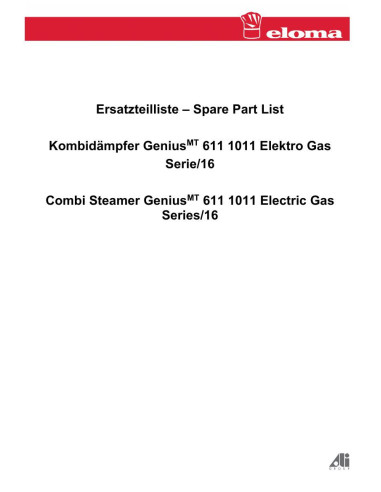 Pièces détachées ELOMA GeniusMT-1011-Elektro (201904-) Annee 201904- - ELOMA GeniusMT-1011-Elektro (201904-) - Annee 201904- - E