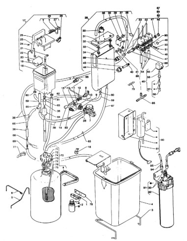 Pièces détachées Spazio - Espresso - Instant - 220 Volt - 50/60 Hz - Circuit hydraulique et chaudière sol - 7 - C088X4 - Necta 