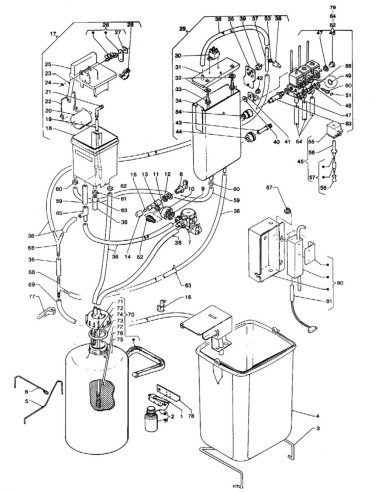 Pièces détachées Spazio Nestle' - Instant - 220 Volt - 50 Hz - Circuit hydraulique et chaudière sol - 5 - C145X00 - Necta 