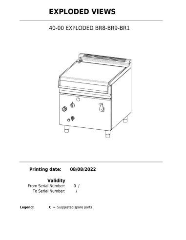 Pièces détachées FIREX BR1E120I - FIREX BR1E120I - Firex