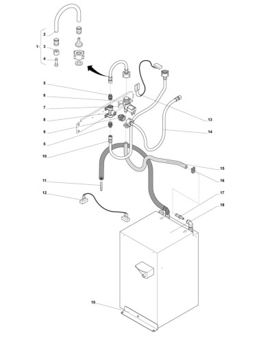 Pièces détachées  - Groupe de froid avec Co2 - 2 - K019X00 - Wittenborg 