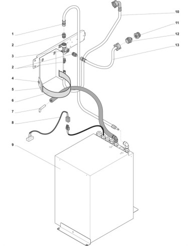 Pièces détachées  - Groupe de froid avec Co2 - 2 - K012X00 - Wittenborg 