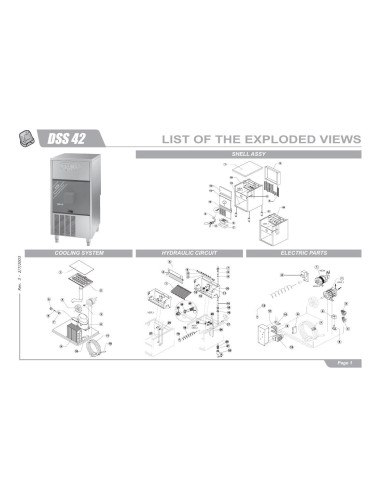 Pièces détachées BREMA DSS42 Annee 2003 - BREMA DSS42 - Annee 2003 - Brema