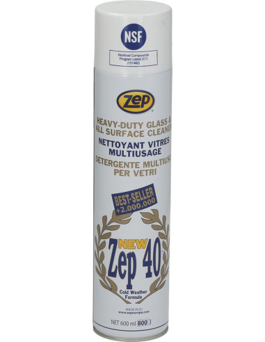 Detergent Vitres Et Multi-Usage 800 Ml - Zep - LF3092218 - Zep