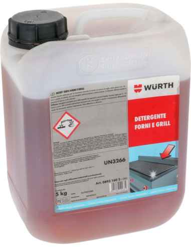 Detergent Fours Et Grills Wuerth 5 Kg -  Wurth - LF3092049 -  Wurth