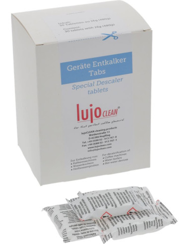 Detartrant Lujo Pastille 30X16 G - Lujo Clean - LF1092221 - Lujo Clean