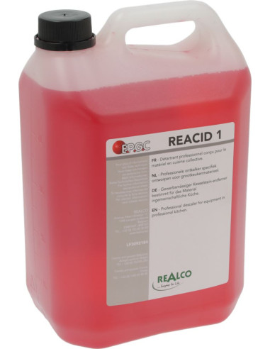 Detartrant Reacid 1 Realco 5 L - Realco - LF3092184 - Realco