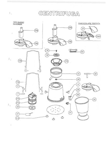 Pièces détachées FAMA CENTRIFUGA Annee 2014 - FAMA CENTRIFUGA - Annee 2014 - Fama