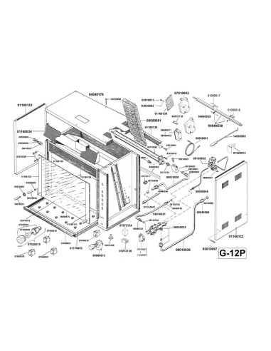 Pièces détachées CB S.R.L. G-12P Annee 0 - CB S.R.L. G-12P - Annee 0 - Cb S.R.L