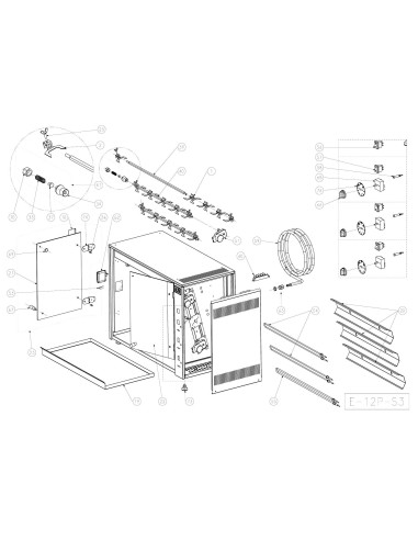 Pièces détachées CB S.R.L. E-12P-S3 Annee 0 - CB S.R.L. E-12P-S3 - Annee 0 - Cb S.R.L