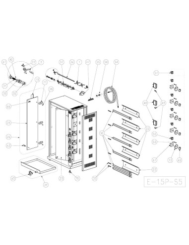 Pièces détachées CB S.R.L. E-15P-S5 Annee 0 - CB S.R.L. E-15P-S5 - Annee 0 - Cb S.R.L