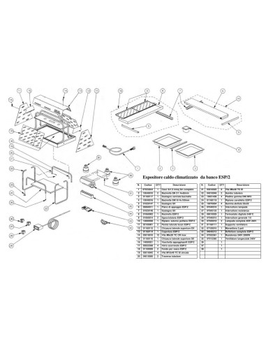 Pièces détachées CB S.R.L. ESP-2 Annee 0 - CB S.R.L. ESP-2 - Annee 0 - Cb S.R.L